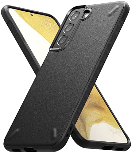 Ringke Onyx Compatible with Samsung Galaxy S22 Plus 5G Case (2022), Rugged Shockproof Non-Slip TPU Slim Thin Phone Cover for S22 Plus 6.6-Inch – Black