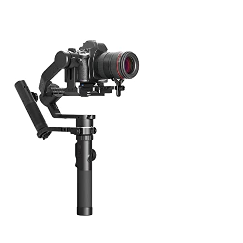DONCK Action Camera Stabilizer 3-Axis Handheld Gimbal DSLR Camera Stabilizer Kit 4.6kg Payload with Remote Follow Fcous for Outdoor Video Recording (Color : Standard)