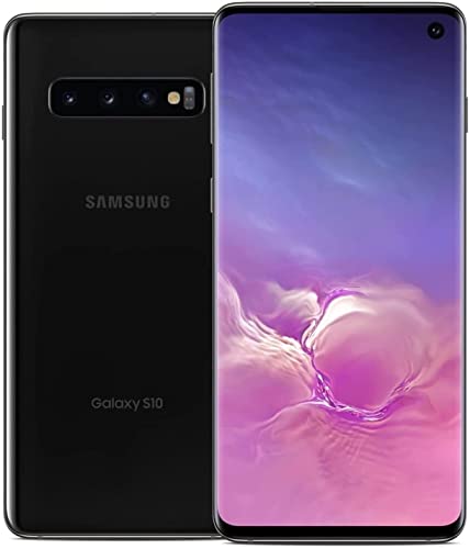Samsung Galaxy S10 G973U Unlocked 128GB – Prism Black (Renewed)