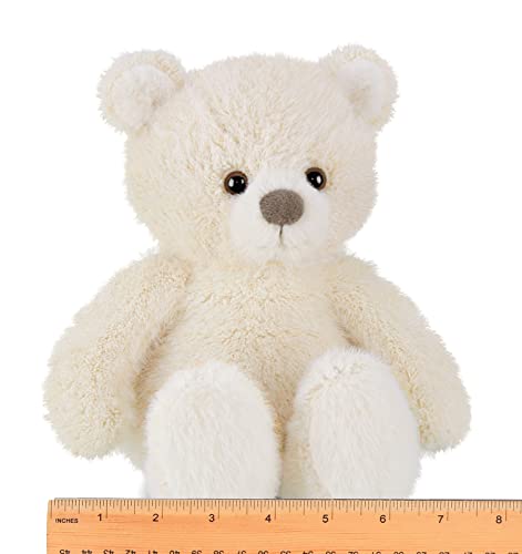 Bearington Tucker Off White Plush Teddy Bear Stuffed Animal, 11 Inch | The Storepaperoomates Retail Market - Fast Affordable Shopping