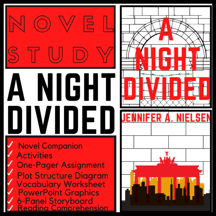 Novel Study for A Night Divided by Jennifer Nielsen | The Storepaperoomates Retail Market - Fast Affordable Shopping
