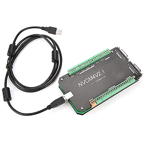 6 Axis NVCM USB Stepper Motor, Motion Control Card Breakout Board, MACH3 USB Interface Board Card for Stepper Motor | The Storepaperoomates Retail Market - Fast Affordable Shopping
