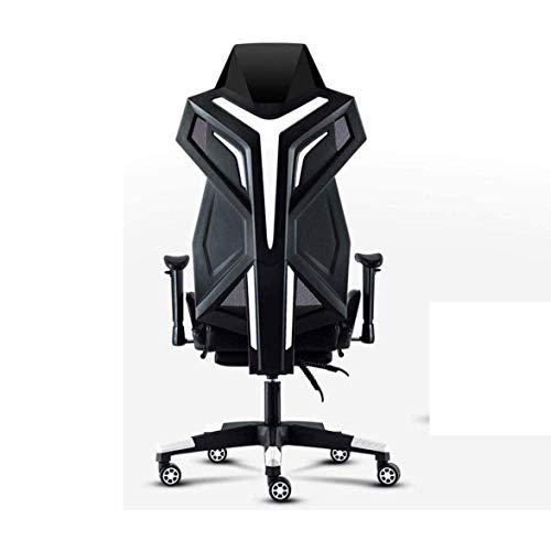 BZLSFHZ Office Gaming Chair Ergonomic Office Chair Desk Chair with Lumbar Support Arms Headrest Executive High Back Computer Chair for Adults (Color : B)