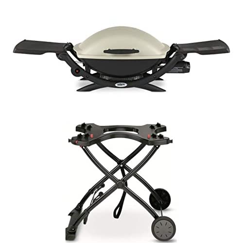 Q 2000 Gas Grill with Portable Cart