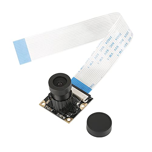 Camera Module, 2592×1944 Resolution Clear Image Webcam Board for Raspberry Pi B 3 2