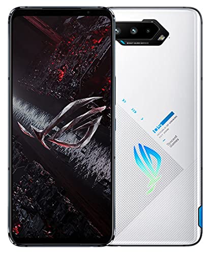 ASUS ROG Phone 5S ZS676KS 5G Dual 128GB 12GB RAM Factory Unlocked (GSM Only | No CDMA – not Compatible with Verizon/Sprint) Tencent Version – White