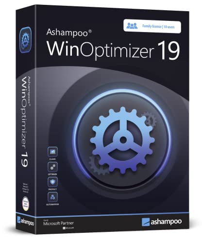 WinOptimizer 19 – 10 USER – Superior performance, stability and privacy – compatible with Windows 11, 10, 8.1, 8, 7