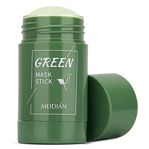 SOAHUO Green Tea Mask Stick for Face, Blackhead Remover with Green Tea Extract, Deep Pore Cleansing, Moisturizing, Removes Blackheads for All Skin Types of Men and Women