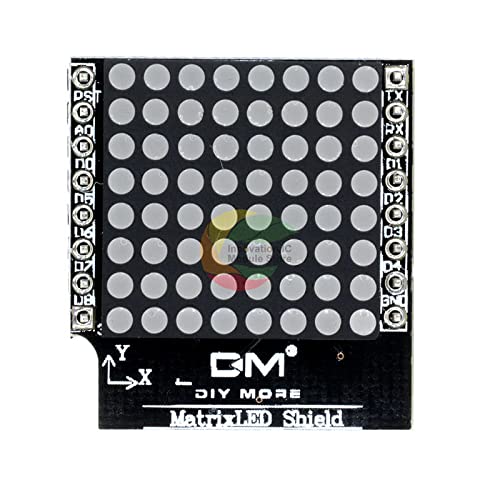 Matrix LED Shield V1.0.0 for WEMOS D1 Mini 8×8 Matrix LED Module | The Storepaperoomates Retail Market - Fast Affordable Shopping