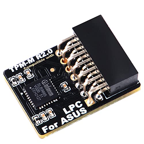 NewHail TPM2.0 Module LPC 14Pin Module with Infineon SLB9665 for ASUS Motherboard Compatible with TPM-M R2.0