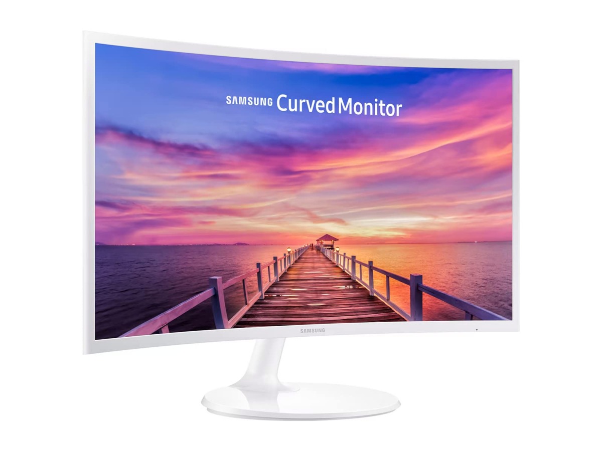 Samsung Monitor for Business Gaming, 27″ FHD Curved Widescreen LED Slim Bezel Anti-Glare, AMD FreeSync, 4ms Response Time, 60Hz Refresh Rate, Ultra-Slim, HDMI, DisplayPort, HDMI Cable | The Storepaperoomates Retail Market - Fast Affordable Shopping
