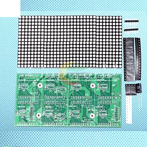 BooiParts 16×32 Dot Matrix Red and Green Dual Color Control LED Display Module DIY Kit Suitable for Arduino STM32 MSP430 PIC DIY Kit | The Storepaperoomates Retail Market - Fast Affordable Shopping