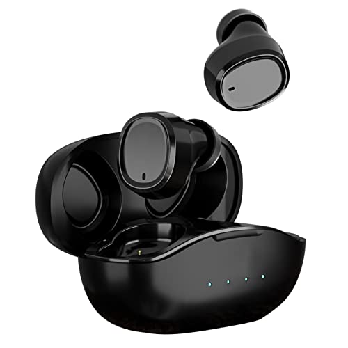 Ture Wireless Earbuds Bluetooth 5.1 Headphones With Charging Case, Touch Control In-Ear Headphones for Music and Calls with Active Noise Cancellation Wireless Earphones Headset For Sports Running