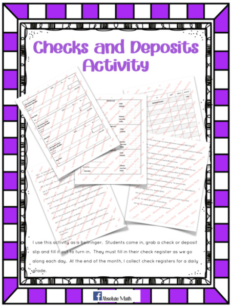 Check and Deposits Activity
