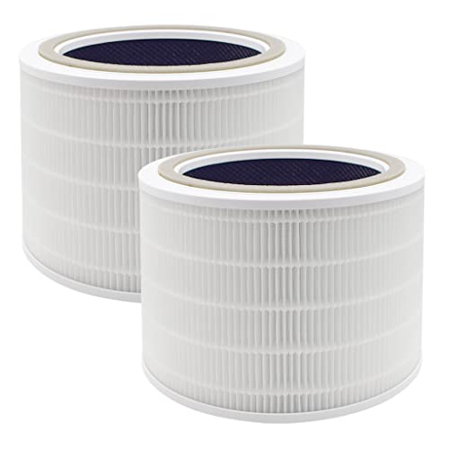 2-PACK Core 200S Replacement True HEPA Filters Compatible with Levoit Core 200S Smart WiFi Air Purifier,Compare to # Core 200S-RF