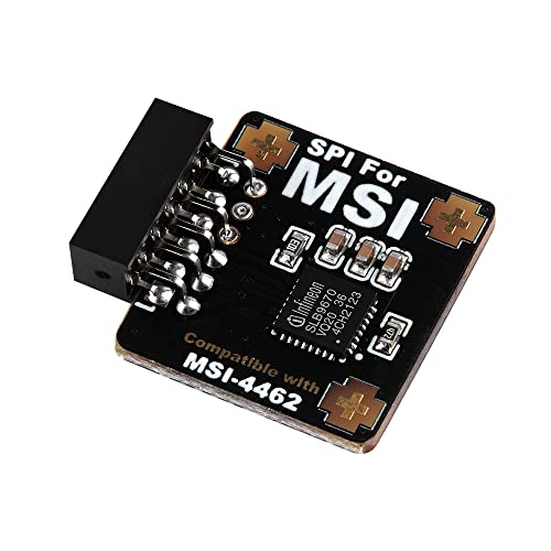 NewHail TPM2.0 Module TPM SPI 12Pin Module with infineon SLB 9670 for MSI Motherboard Compatible with TPM2.0(MS-4462)