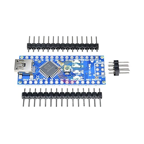 Weldless Nano V3.0 Mini USB ATmega328 5V 16M Microcontroller Board Module for Arduino Mini USB Nano V3.0 Orginal FT232 Module