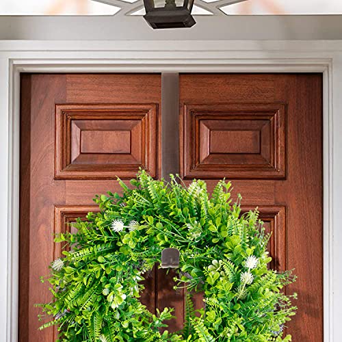 GameXcel 2 Pcs 15″ Wreath Hanger for Front Door – Large Wreath Metal Hook for Christmas Wreath Over The Door Hanger – Bronze | The Storepaperoomates Retail Market - Fast Affordable Shopping