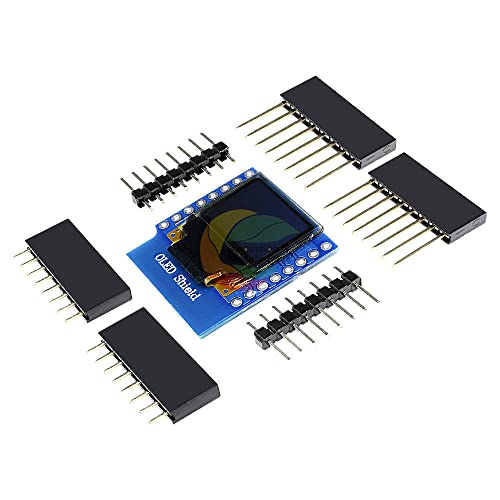 SSD1306 OLED Shield for WeMos D1 Mini IIC I2C IOT 0.66″ inch 64X48 for Arduino Compatible Module 3.3V WeMos D1 Mini | The Storepaperoomates Retail Market - Fast Affordable Shopping