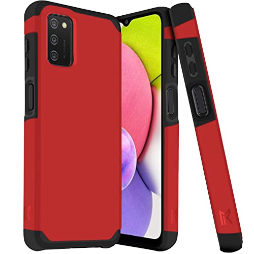 HRWireless Compatible for Samsung Galaxy A03s S134DL Case (S Version Only) MetKase Series with Premium Original Minimalistic Design for Shock Absorption, Accidental Drops, Scratches, Heavy Duty Cover