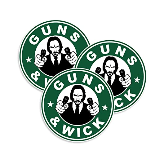 NEO Tactical John Wick Baba Yaga Guns and Wick – 3 Pack (Guns and Wick)