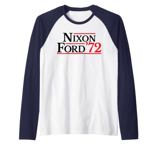 Nixon Ford ’72 America Raglan Baseball Tee