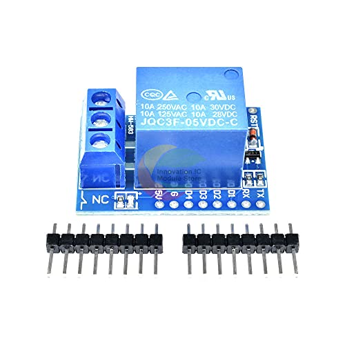 DC 5V/12V ESP8266 Relay Shield Module V2 for WeMos D1 Mini ESP8266 Development Board for WeMos D1 Mini Relay Module for Arduino