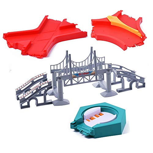 VINSOO Accessories Set for DIY Tracks, Tracks Accessories Replacement Only Compatible with Most Flexible Racing Tracks (Type 1) | The Storepaperoomates Retail Market - Fast Affordable Shopping