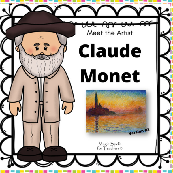 Claude Monet – Art Unit Integrating Reading & Writing Skills – Meet the Artist Series – Monet’s Venice at Dusk