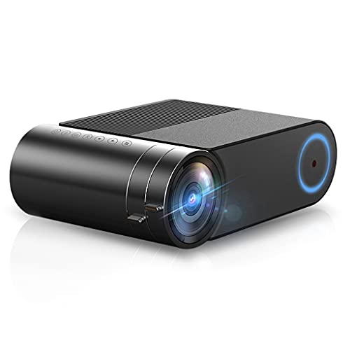 NIZYH YG420 Mini Projector Native 720P Portable Video LED for 1080P Multi-Screen Smartphone YG421 Projector (Size : YG420 Basic Version)
