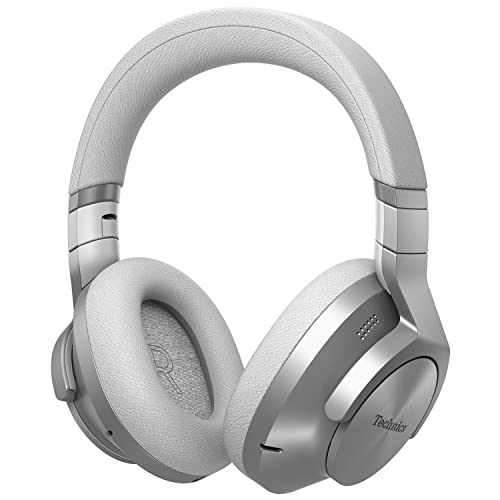 Technics Wireless Noise Cancelling Headphones, High-Fidelity Bluetooth Headphones with Multi-Point Connectivity, Impressive Call Quality, and Comfort Fit – EAH-A800-S Silver