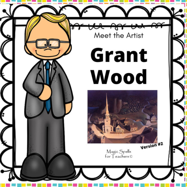 Grant Wood – Art Unit Integrating Reading & Writing Skills – Meet the Artist Series – Wood’s Midnight Ride of Paul Revere