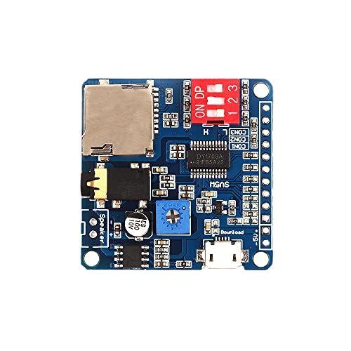Voice Playback Module DY-SV5W MP3 Voice Module Board WAV Decoding Trigger MP3 Playback Serial Control for Arduino