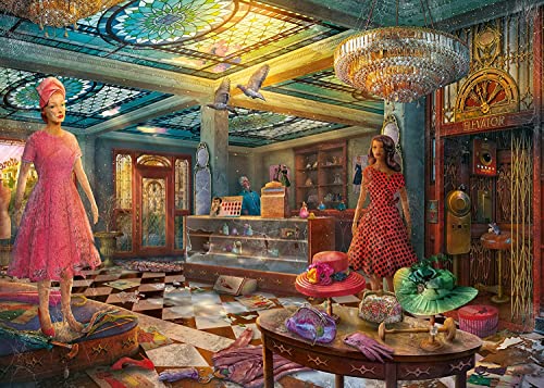 Ravensburger Abandoned Series: Deserted Department Store 1000 Piece Jigsaw Puzzle for Adults – 16972 – Every Piece is Unique, Softclick Technology Means Pieces Fit Together Perfectly