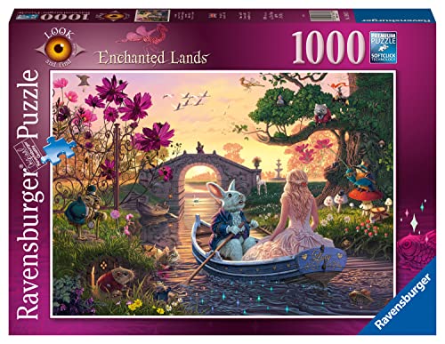 Ravensburger Enchanted Lands 1000 Piece Jigsaw Puzzle for Adults – 16962 – Every Piece is Unique, Softclick Technology Means Pieces Fit Together Perfectly