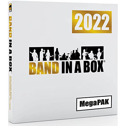 Band-in-a-Box 2022 MEGAPAK – Create Your Own Backing Tracks – Audio Software for Windows
