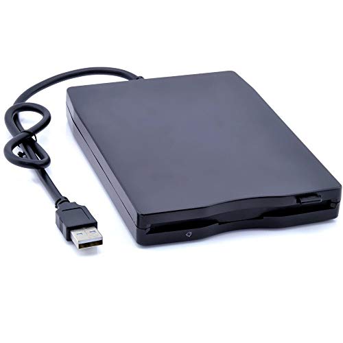 Mochalight 3.5″ External USB External Floppy Disk Drive,USB 1.44 MB FDD Floppy Disk Drive Plug and Play Compatible for PC Windows 2000/XP/Vista/7/8/10