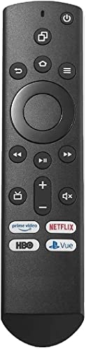 NS-RCFNA-19 Replacement IR Remote Control for Insignia Fire TV Editions and Toshiba Fire TV Editions [ No Voice Function].