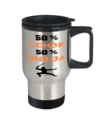 Cook Ninja Travel Mug,Cook Ninja, Unique Cool Gifts For Professionals and co-workers | The Storepaperoomates Retail Market - Fast Affordable Shopping