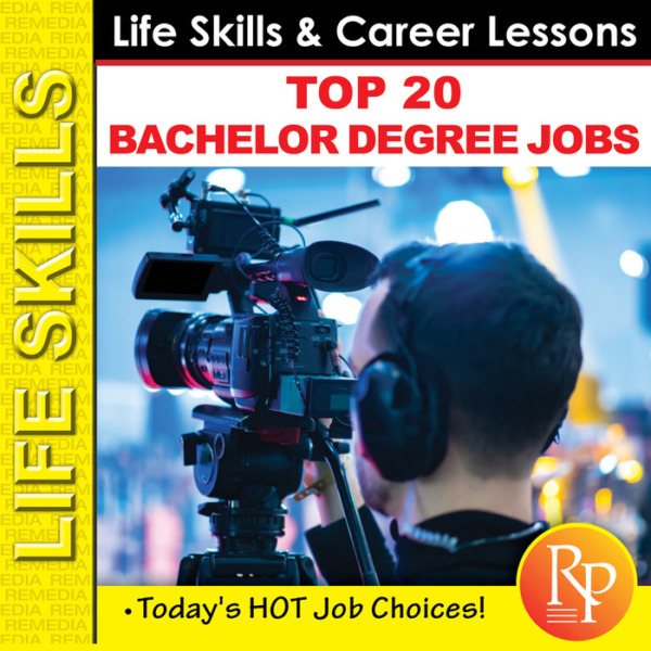 TOP 20 BACHELOR’S DEGREE JOBS: Today’s HOT Jobs! Life Skill & Career Exploration