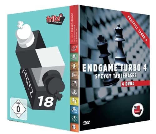 Fritz 18 Chess Playing Software Program PLUS Endgame Turbo 4