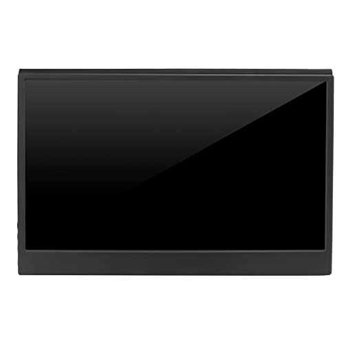 Weiyiroty 13 Inches Monitor, 1920×1080 Ultra Thin Monitor Multifunctional HDR Rendering Supports Type‑C Input Wide Applicability for Computer for Phone