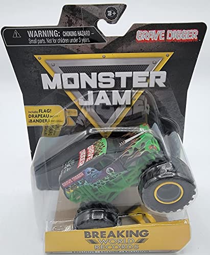 Monster Jam Breaking World Records 1:64 Monster Truck Grave Digger