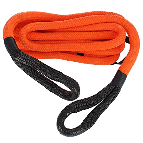 ABN Kinetic Recovery Rope – 1in x 30ft Orange Emergency 30,000lb Cap Kinetic Tow Rope Stretch Tow Ropes for Vehicles | The Storepaperoomates Retail Market - Fast Affordable Shopping