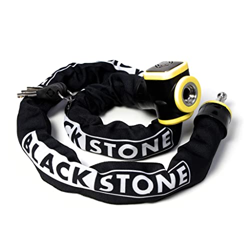 Blackstone Anti-Theft with 130 db Alarm, Heavy Duty 10 mm 4 ft Chain (Alarm Chain Lock)