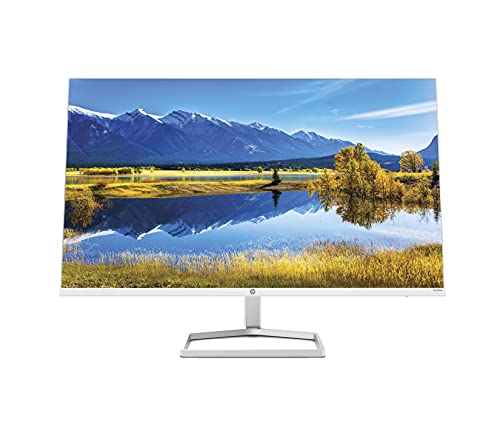 HP M27fwa 27-in FHD IPS LED Backlit Monitor with Audio White Color (Renewed)