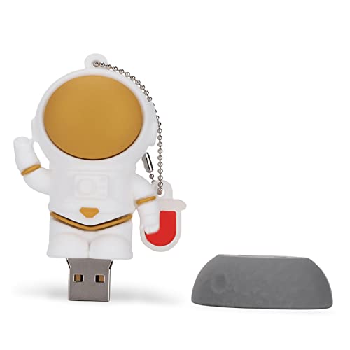 USB Flash Drive, Astronaut Flash Drive, Memory Stick, Cute Flash Drive Maximum Write Speed is 20mb/s, Maximum Read Speed is 40mb/s, Supports Hot Swap, Plug and Play(Astronaut-Meteorite1)