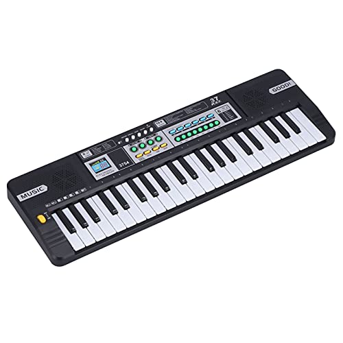 01 02 015 Kids Electronic Piano, Mini Pianos Keyboard Multifunctional Small Popular 37 Keys Polystyrene for Beginner for Music Instrument Learning