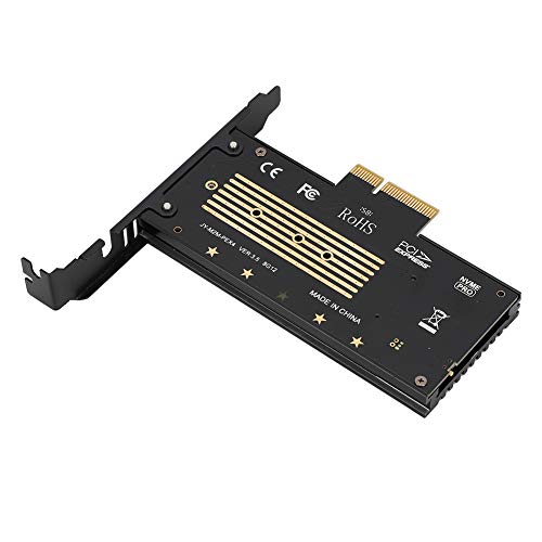 Expansion Card, No Noise M.2 for NVME SSD Converter SSD Converter Adapter with Fan for Solid State Drive Transfer