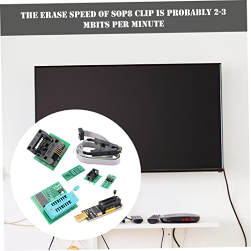 Naisicore Programmer Module Set SOP8 Test Clip CH341A Tyrant Gold 1.8V Conversion Base SOP8 to DIP8,BIOS EEPROM CH341A | The Storepaperoomates Retail Market - Fast Affordable Shopping